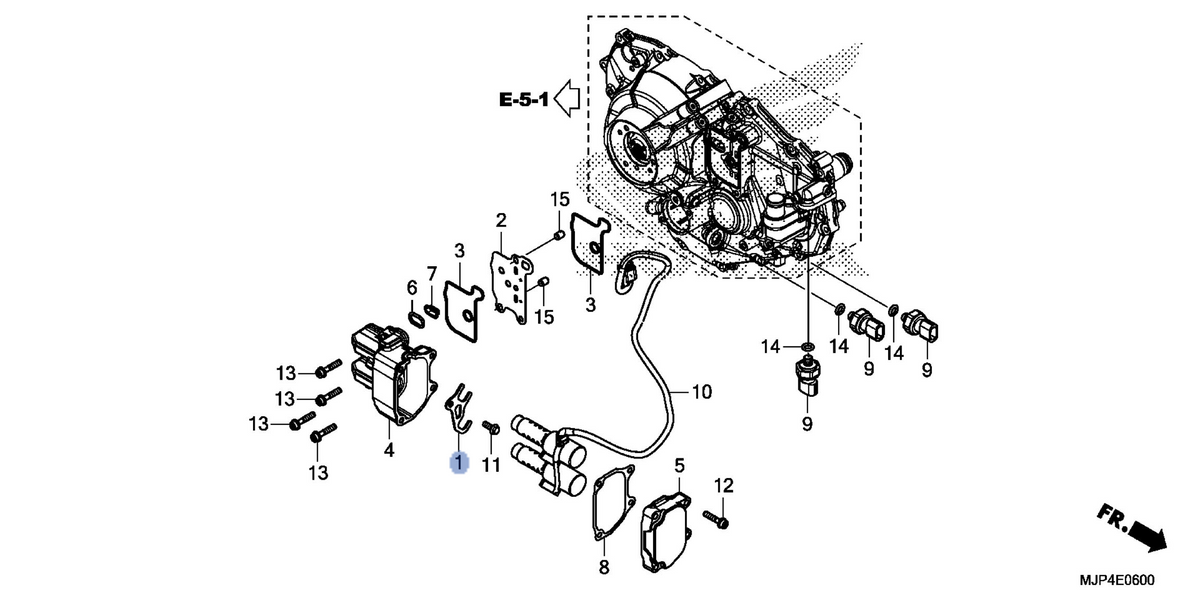 Honda OEM part 11338-MJP-G80