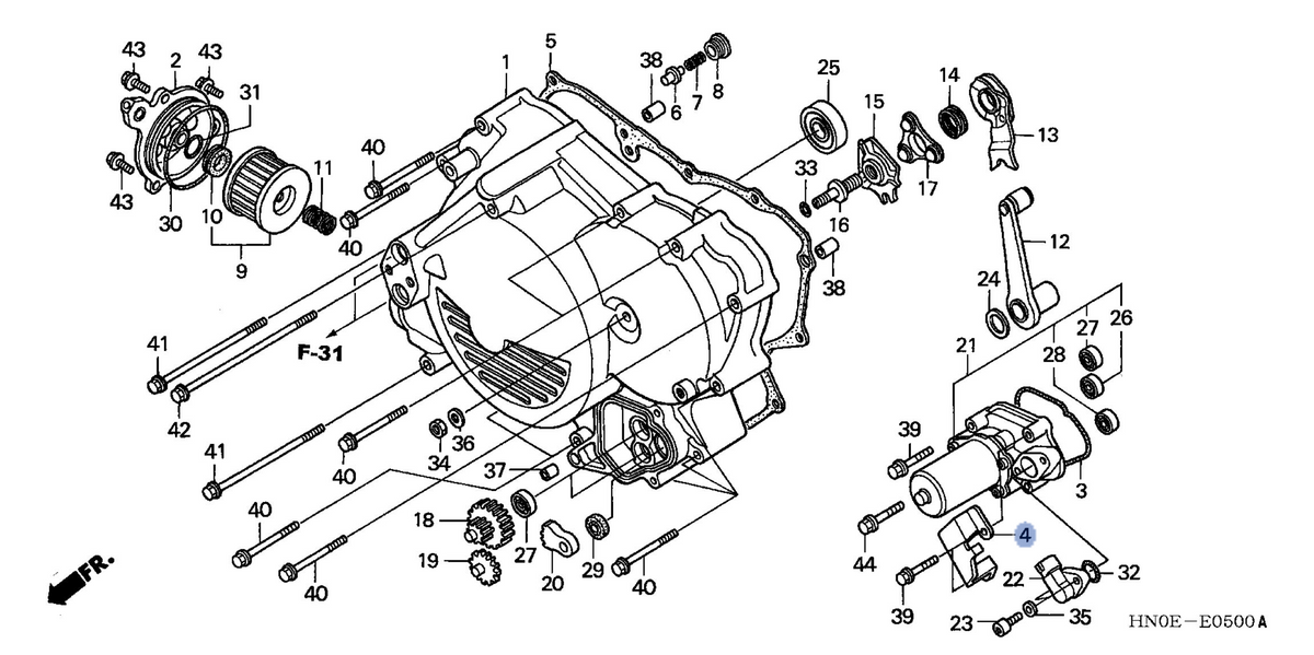 Honda OEM part 11339-HN0-770