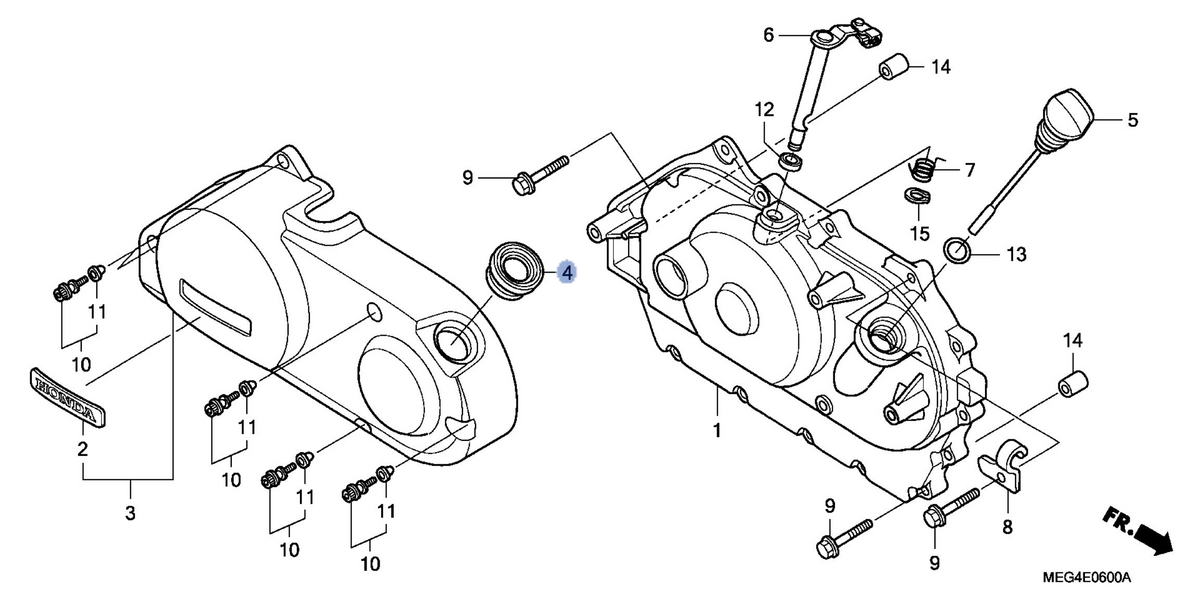 Honda OEM part 11339-MEG-000