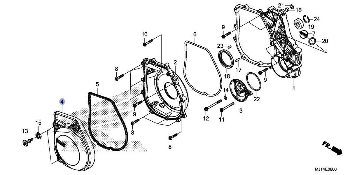 Honda OEM part 11339-MJT-E00