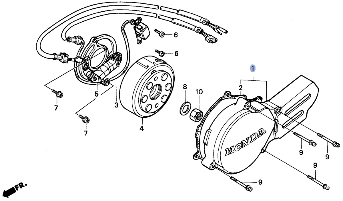 Honda OEM part 11340-GBF-830