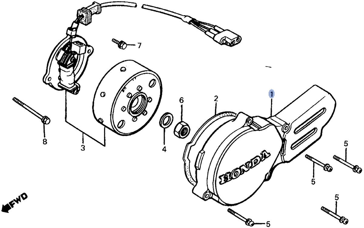 Honda OEM part 11340-GC4-710