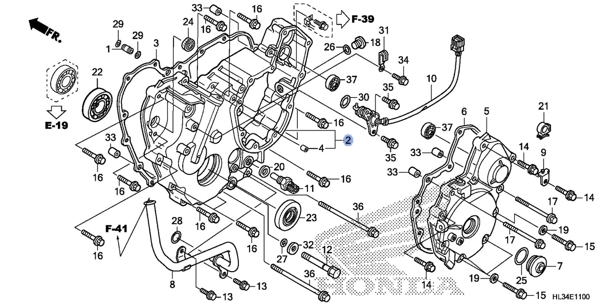 Honda OEM part 11340-HL3-A00