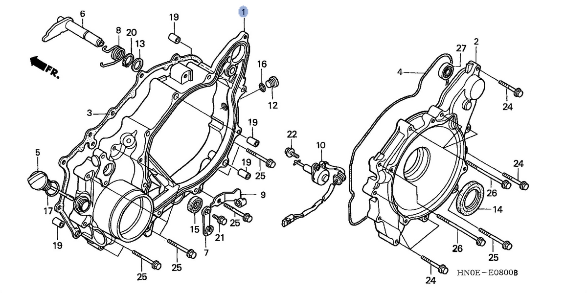 Honda OEM part 11340-HN0-671