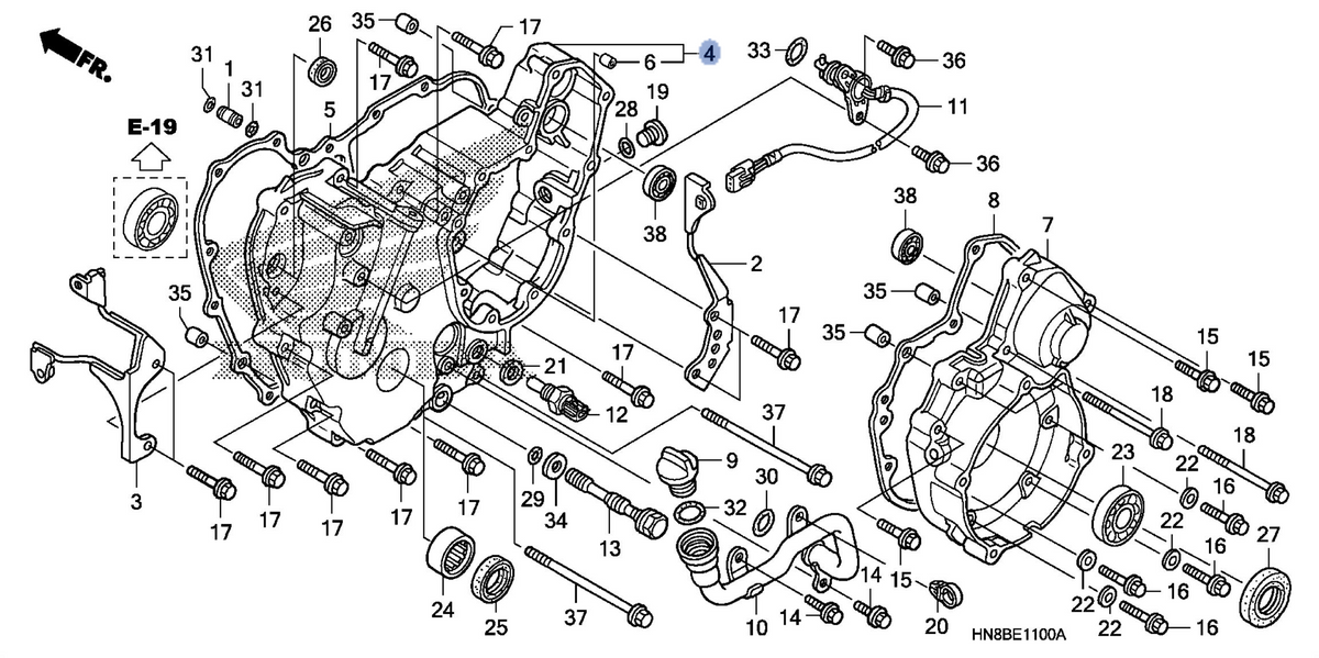 Honda OEM part 11340-HN8-A60