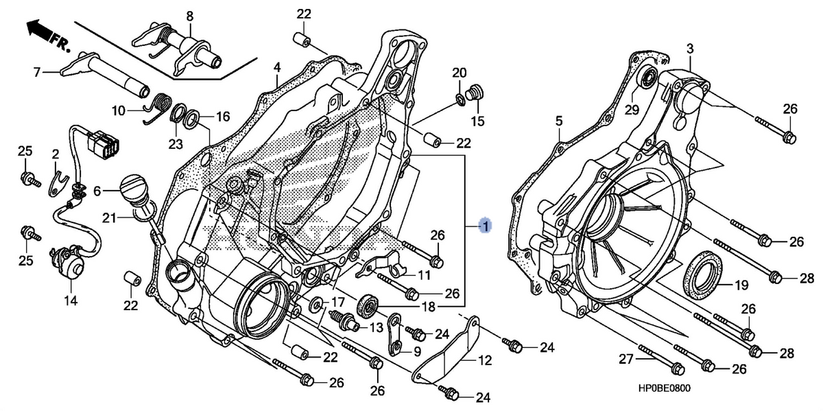 Honda OEM part 11340-HP0-A10