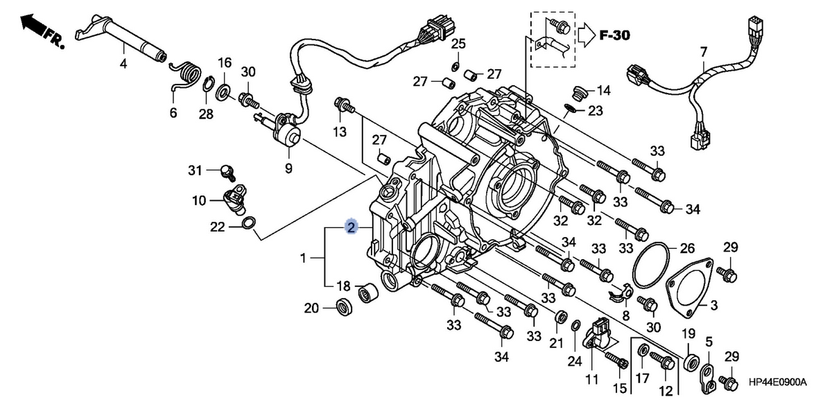 Honda OEM part 11340-HP5-600