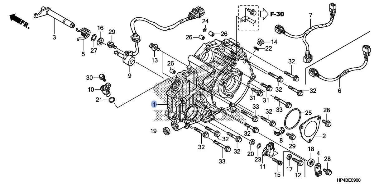 Honda OEM part 11340-HP5-L10