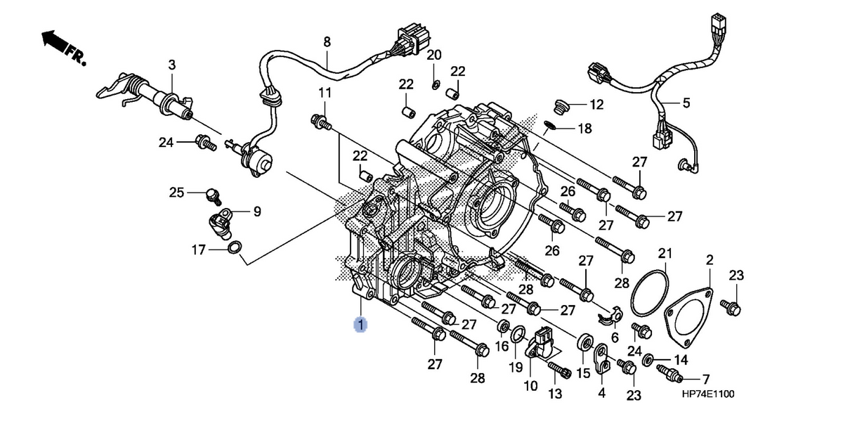 Honda OEM part 11340-HP7-A00
