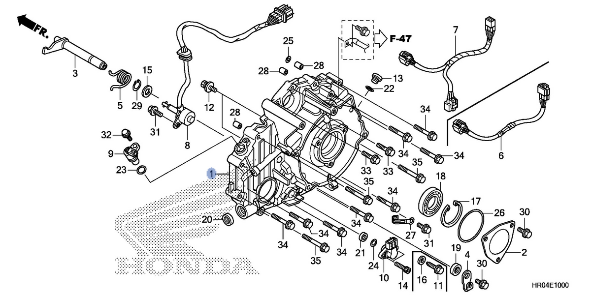 Honda OEM part 11340-HR0-F00