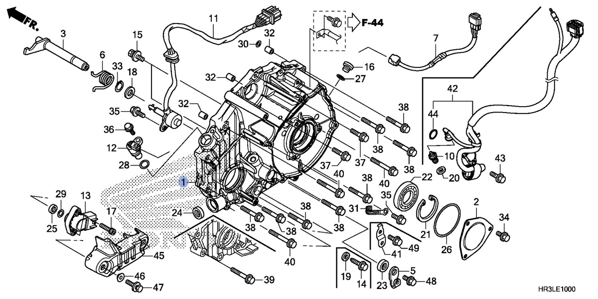 Honda OEM part 11340-HR3-WD0