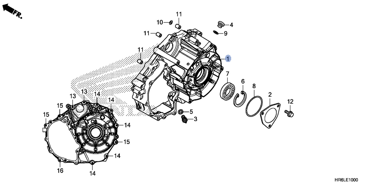 Honda OEM part 11340-HR6-B00
