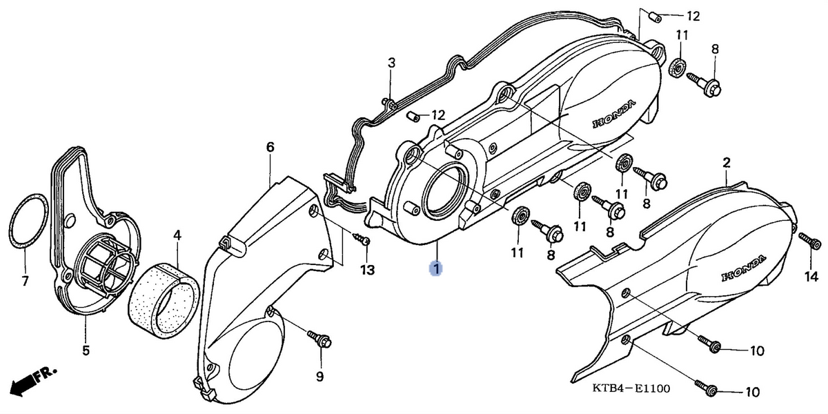 Honda OEM part 11340-KPB-000