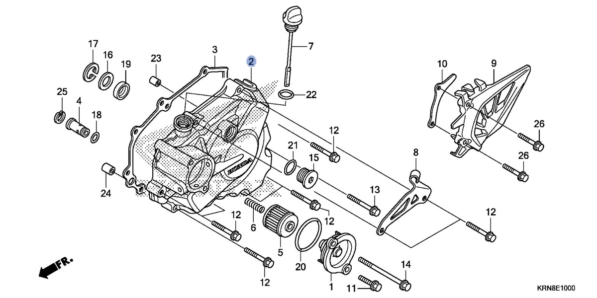 Honda OEM part 11340-KRN-B10