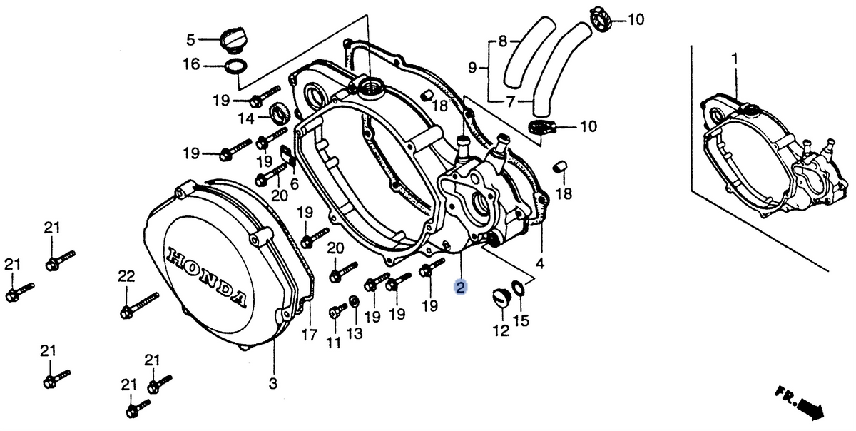 Honda OEM part 11340-KS7-831