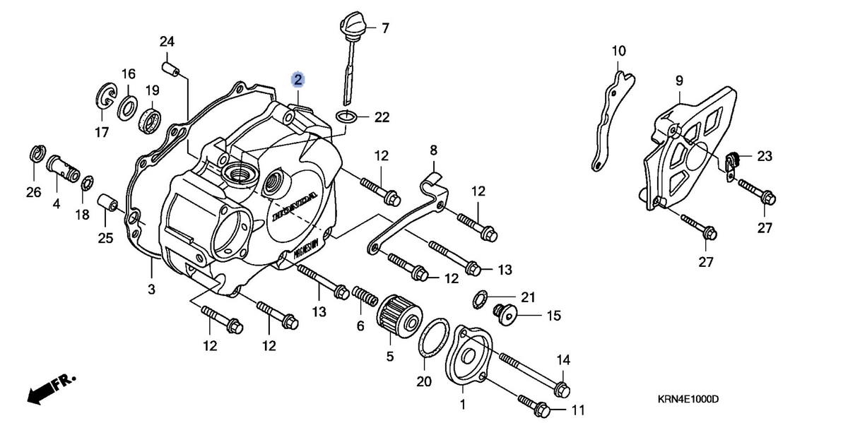 Honda OEM part 11340-KSC-A30