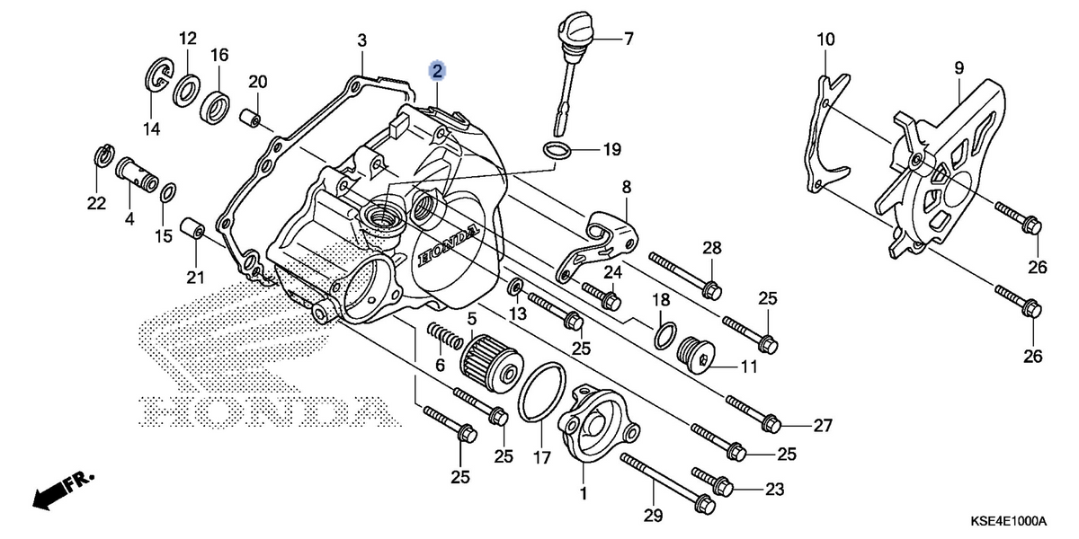 Honda OEM part 11340-KSE-670
