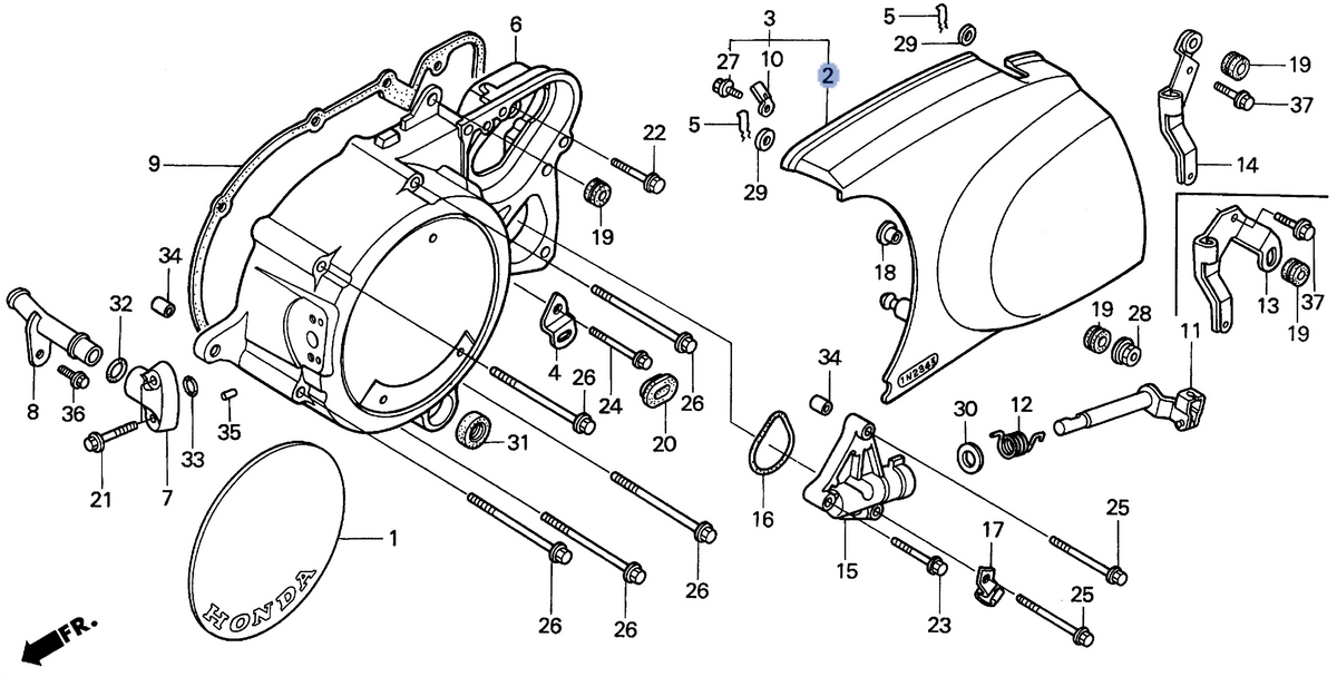Honda OEM part 11340-MAH-A40