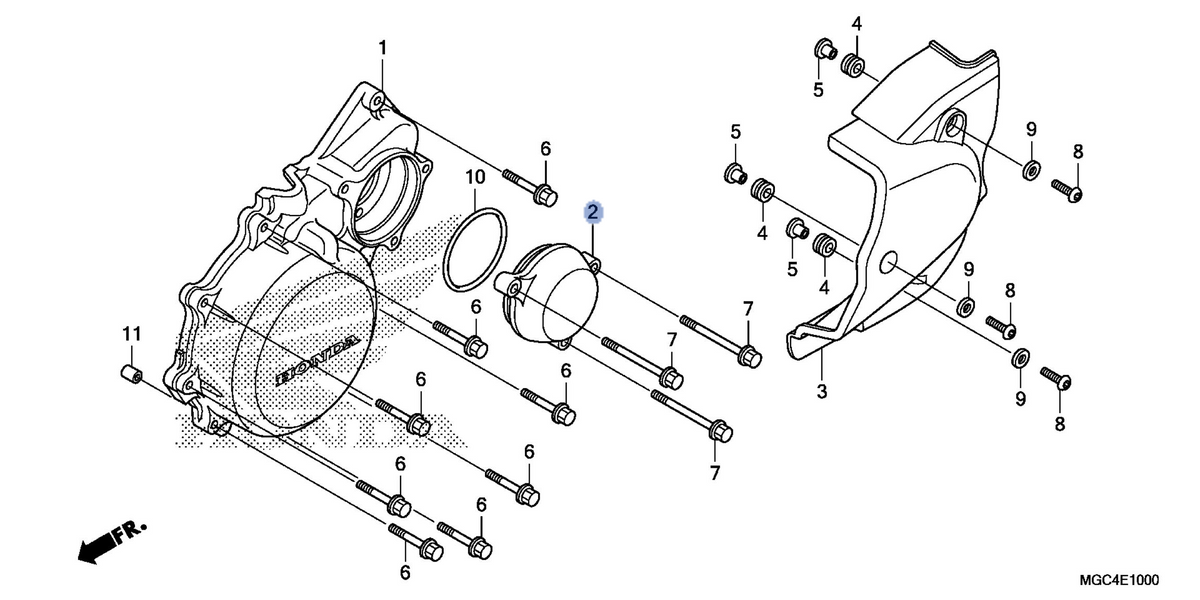 Honda OEM part 11340-MAZ-000