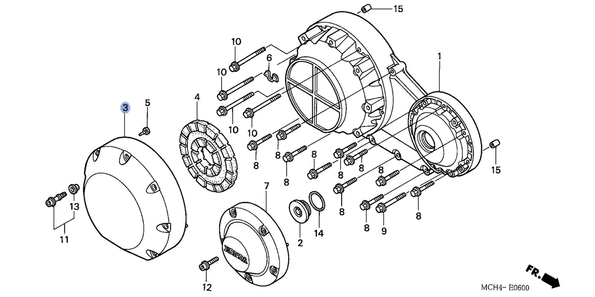 Honda OEM part 11340-MCH-000