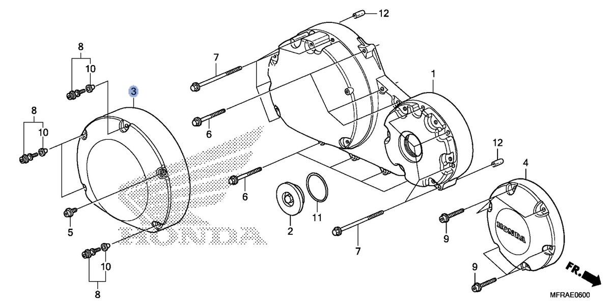 Honda OEM part 11340-MEA-A50