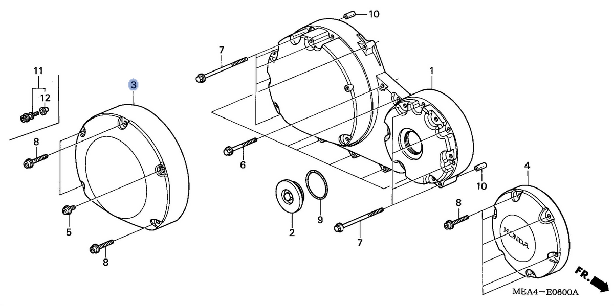 Honda OEM part 11340-MEM-671