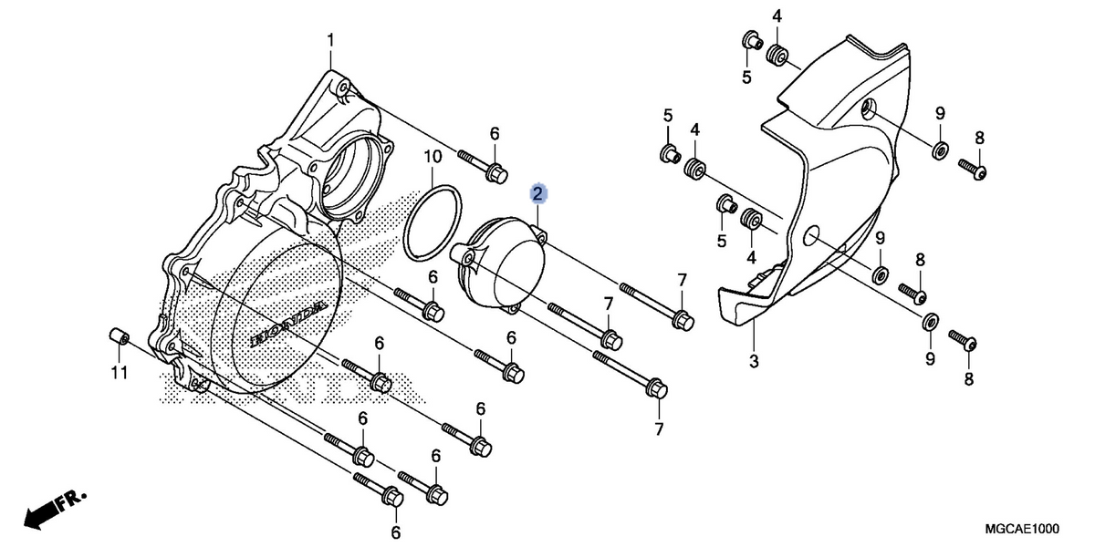 Honda OEM part 11340-MGC-N00