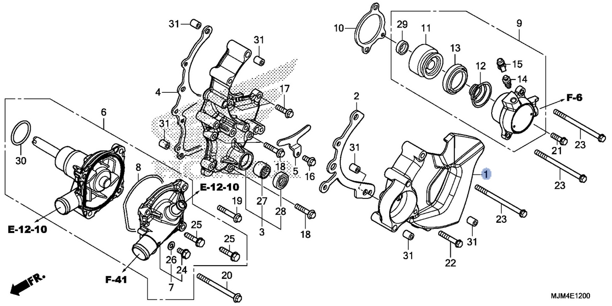 Honda OEM part 11340-MJM-D00