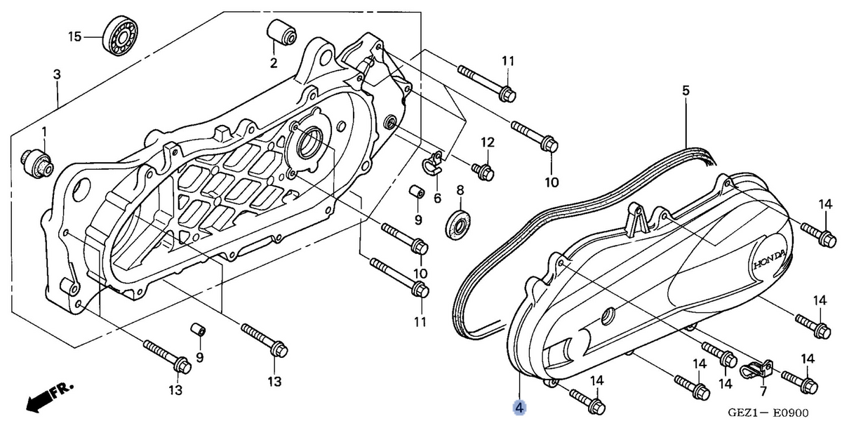 Honda OEM part 11341-GEZ-000