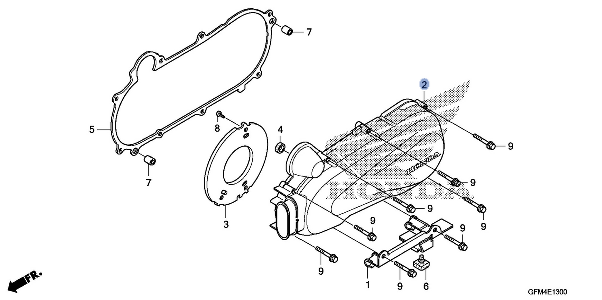 Honda OEM part 11341-GFM-901
