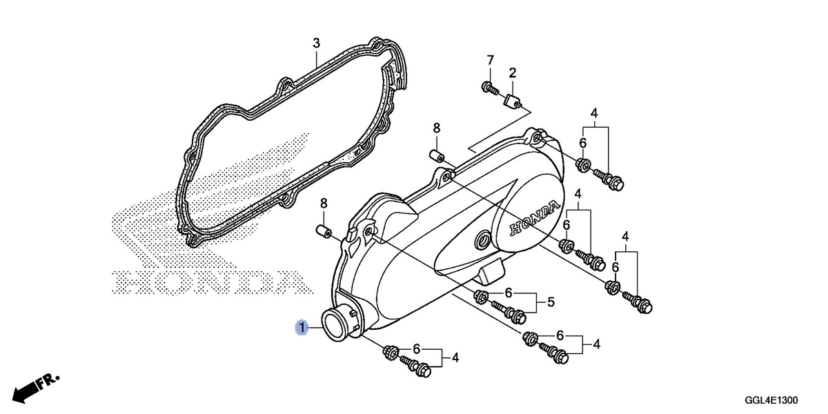 Honda OEM part 11341-GGL-J00