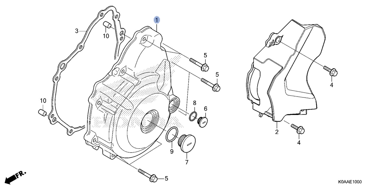 Honda OEM part 11341-K0A-TB0
