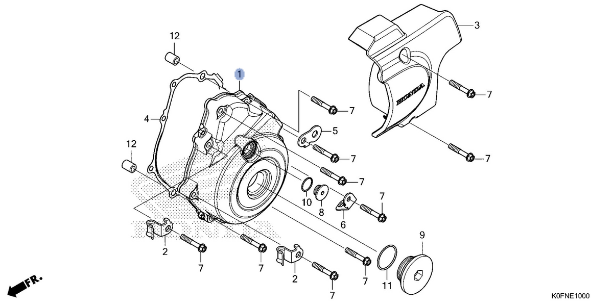 Honda OEM part 11341-K0F-T60