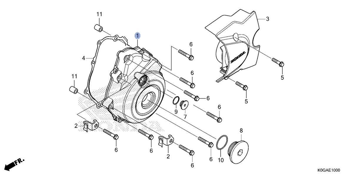 Honda OEM part 11341-K0G-T20