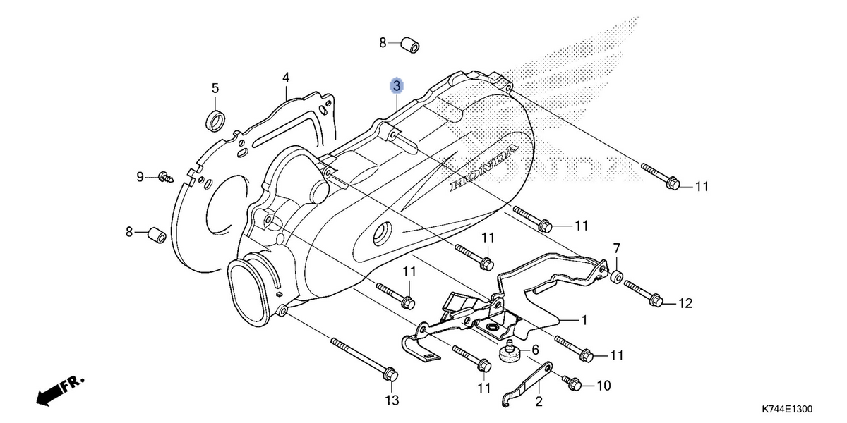Honda OEM part 11341-K83-D00
