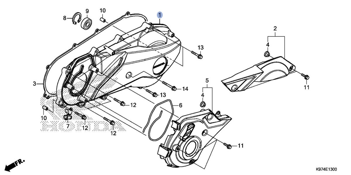 Honda OEM part 11341-K97-T00