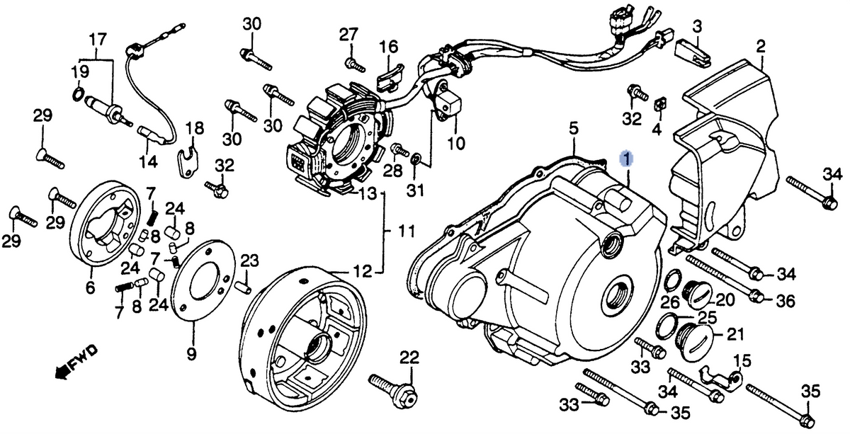 Honda OEM part 11341-KB4-700