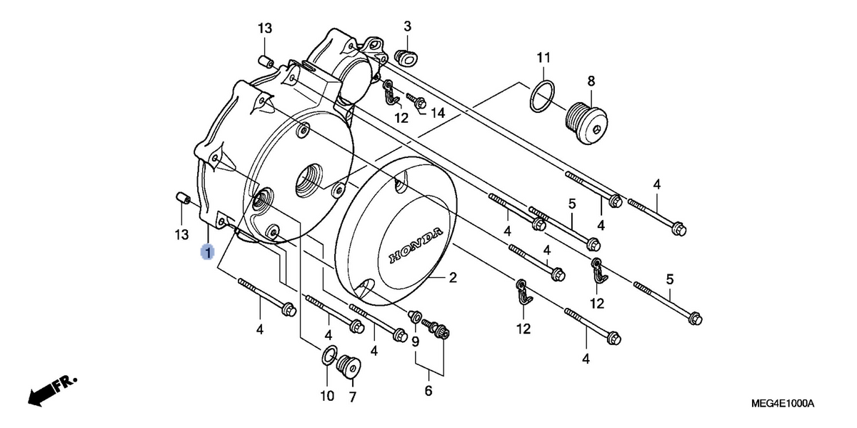 Honda OEM part 11341-MEG-000