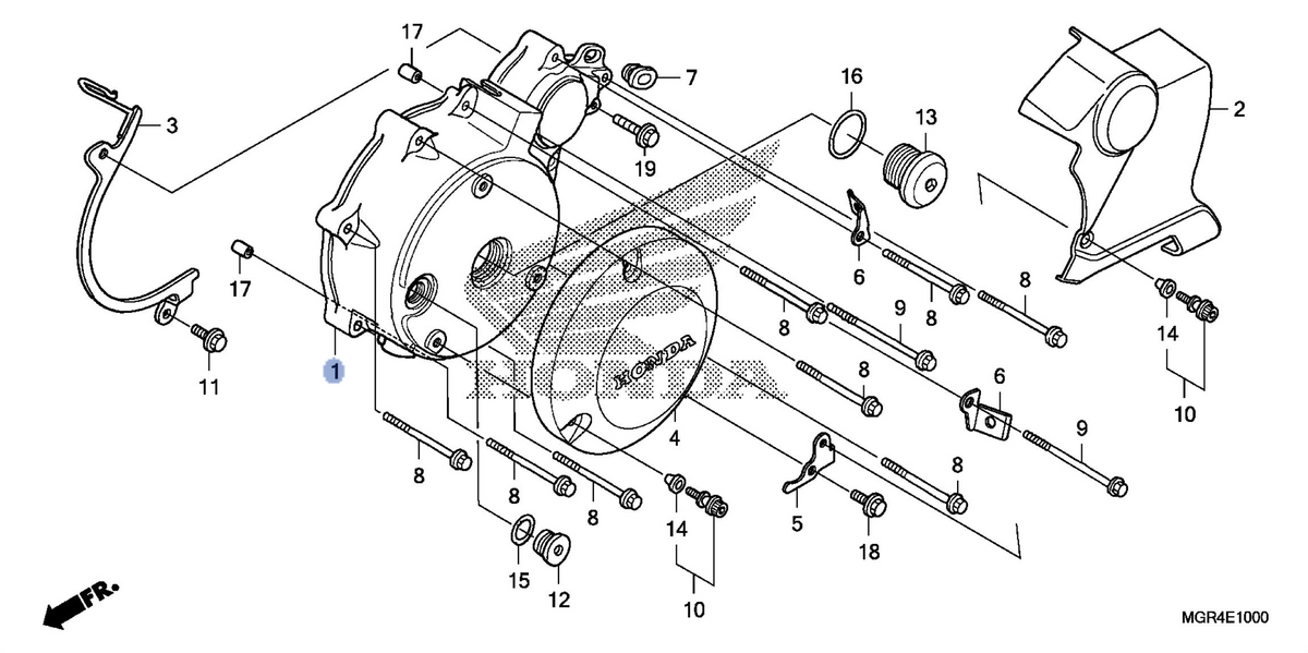 Honda OEM part 11341-MGR-670