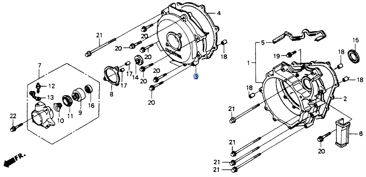 Honda OEM part 11341-MT3-000