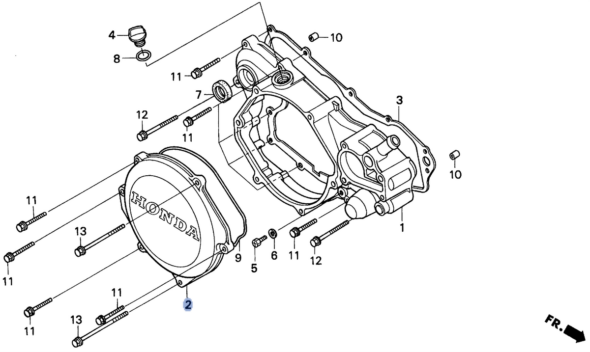 Honda OEM part 11342-KZ3-860