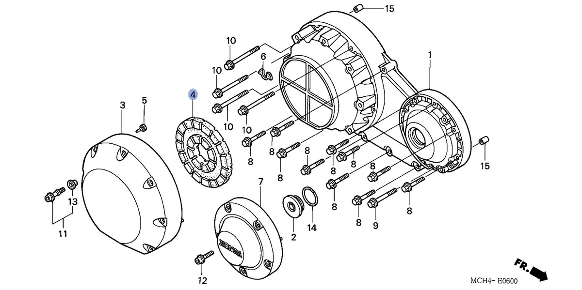 Honda OEM part 11342-MCH-000