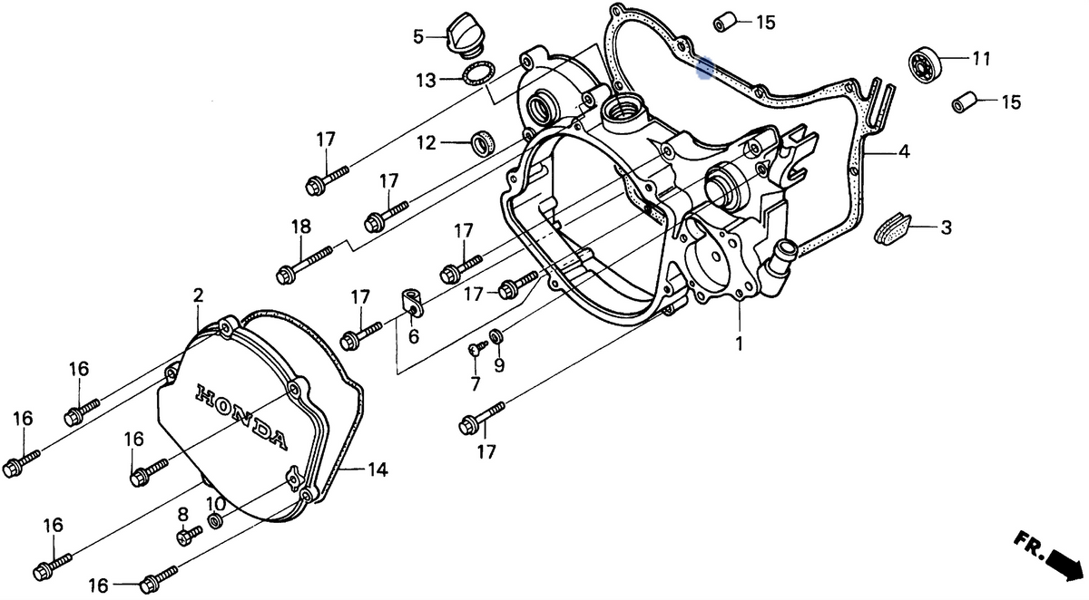 Honda OEM part 11343-KZ4-700