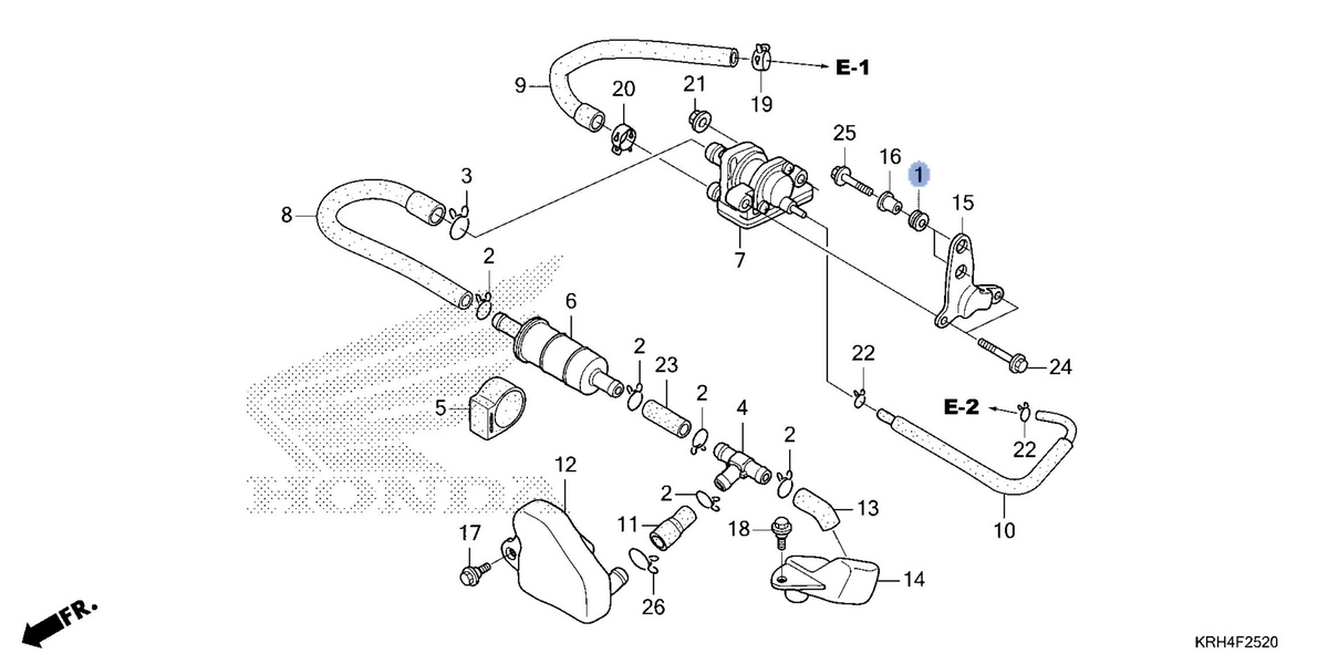 Honda OEM part 11344-KRH-900