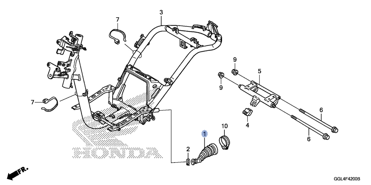 Honda OEM part 11345-GFC-900