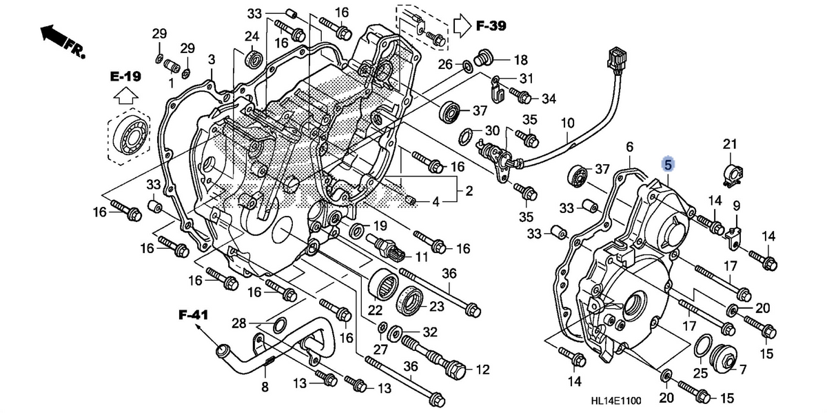 Honda OEM part 11350-HL1-A00