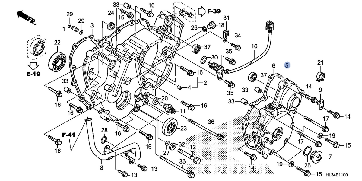Honda OEM part 11350-HL3-A00
