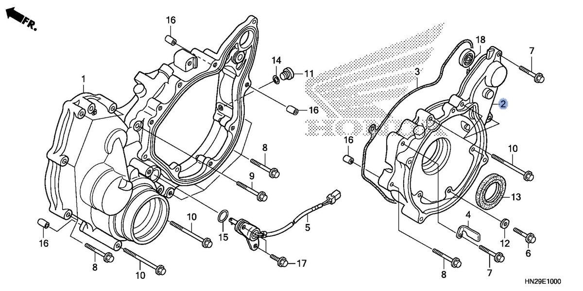 Honda OEM part 11350-HN2-A20