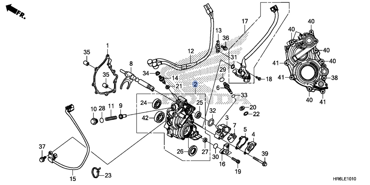 Honda OEM part 11350-HR6-B00
