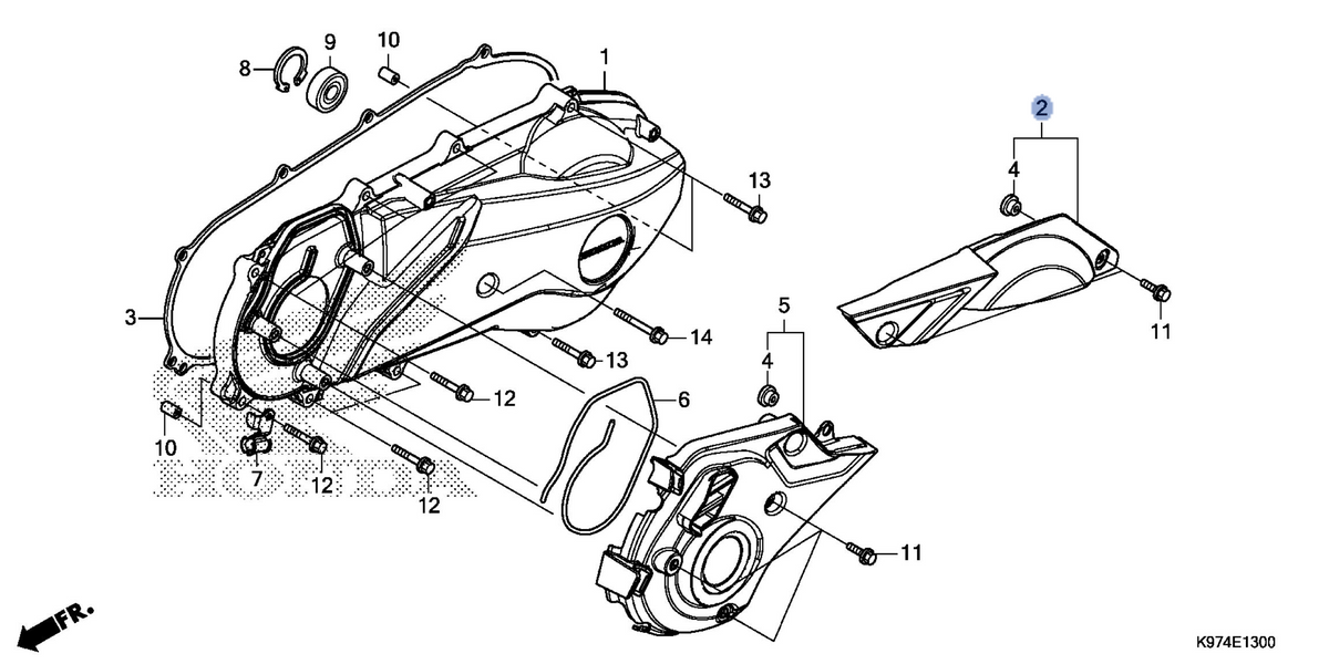 Honda OEM part 11350-K97-T00